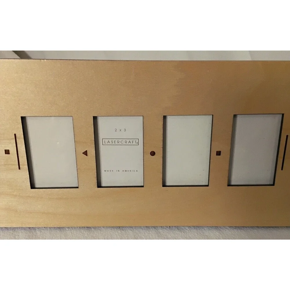 Wooden lasercraft vintage